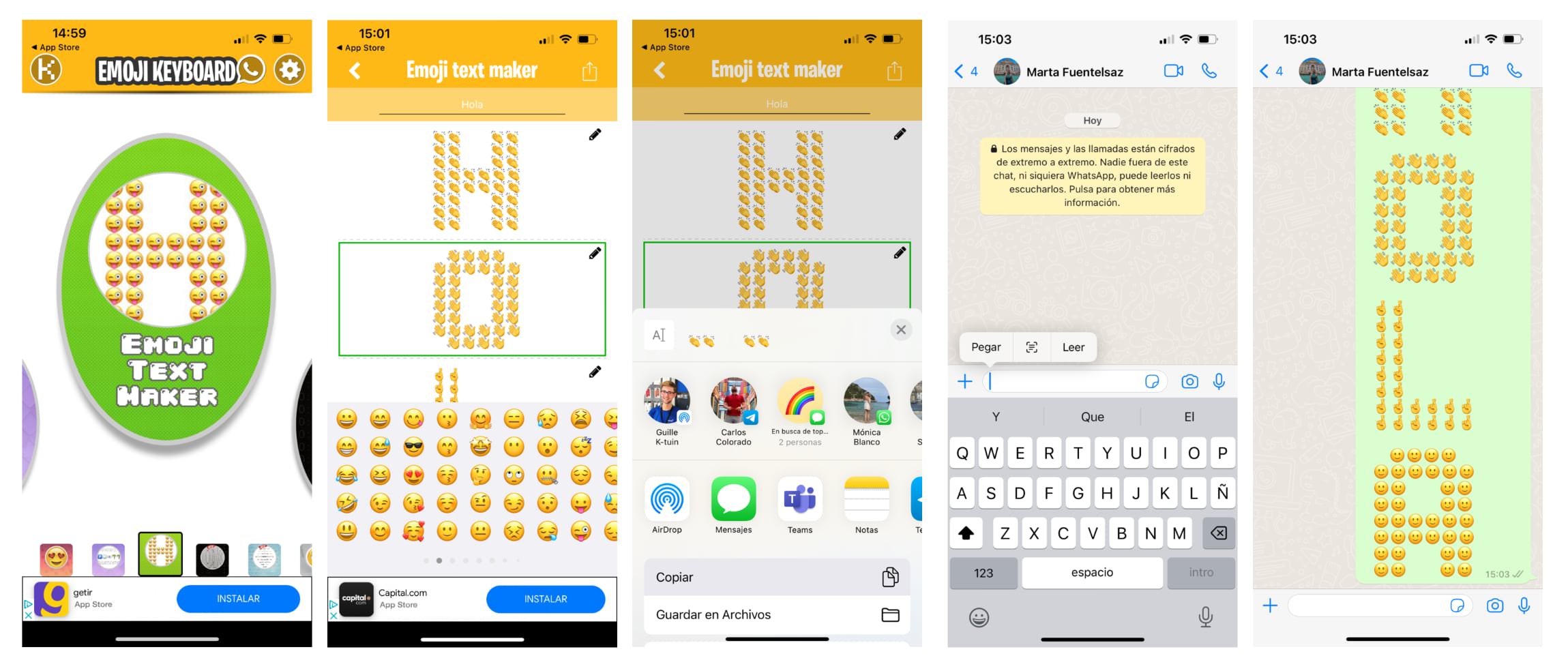 Total 61 Imagen Escribir Con Emojis Online Viaterra Mx