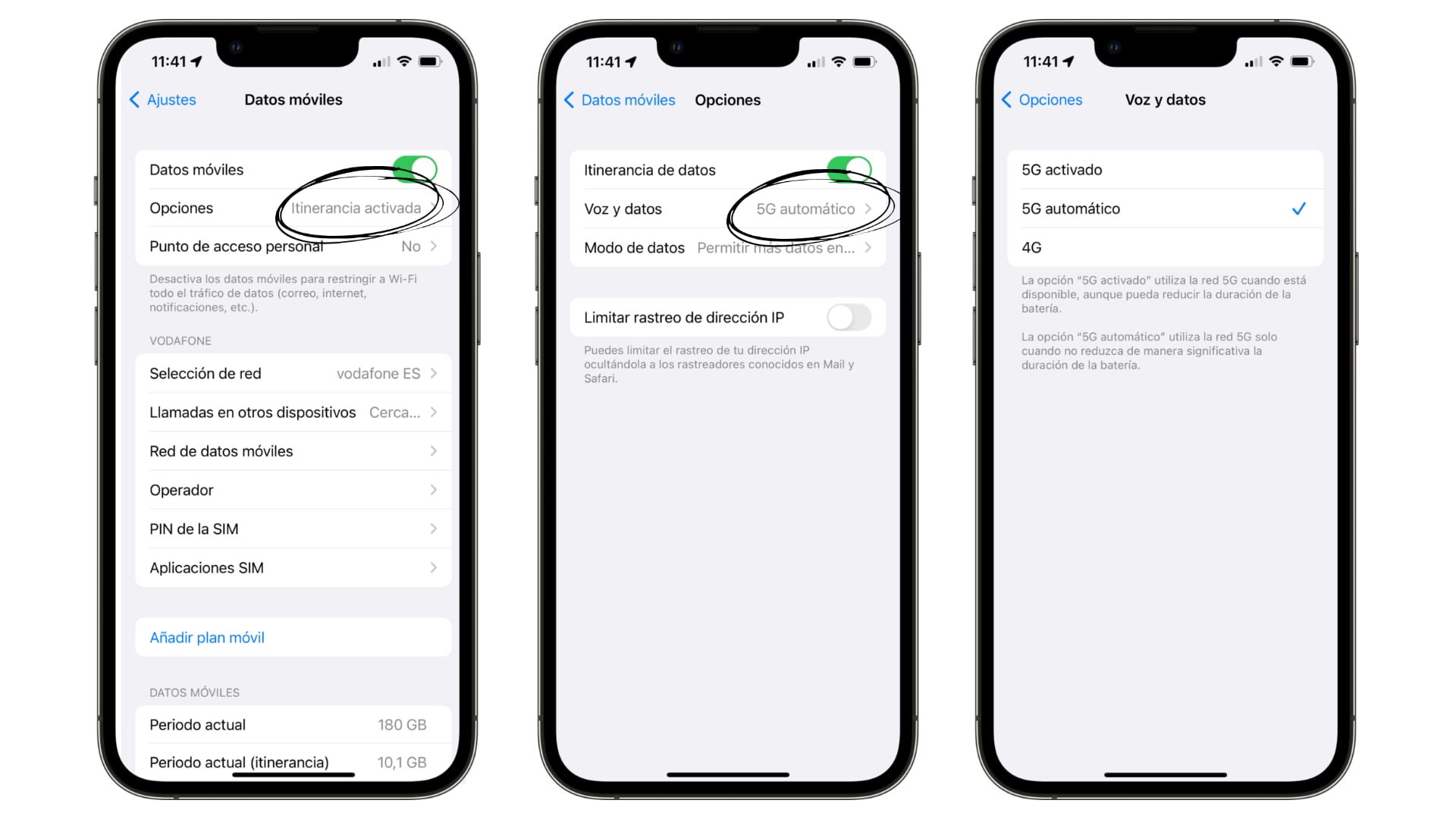 Cómo acceder al 5G desde tu teléfono iPhone o Android