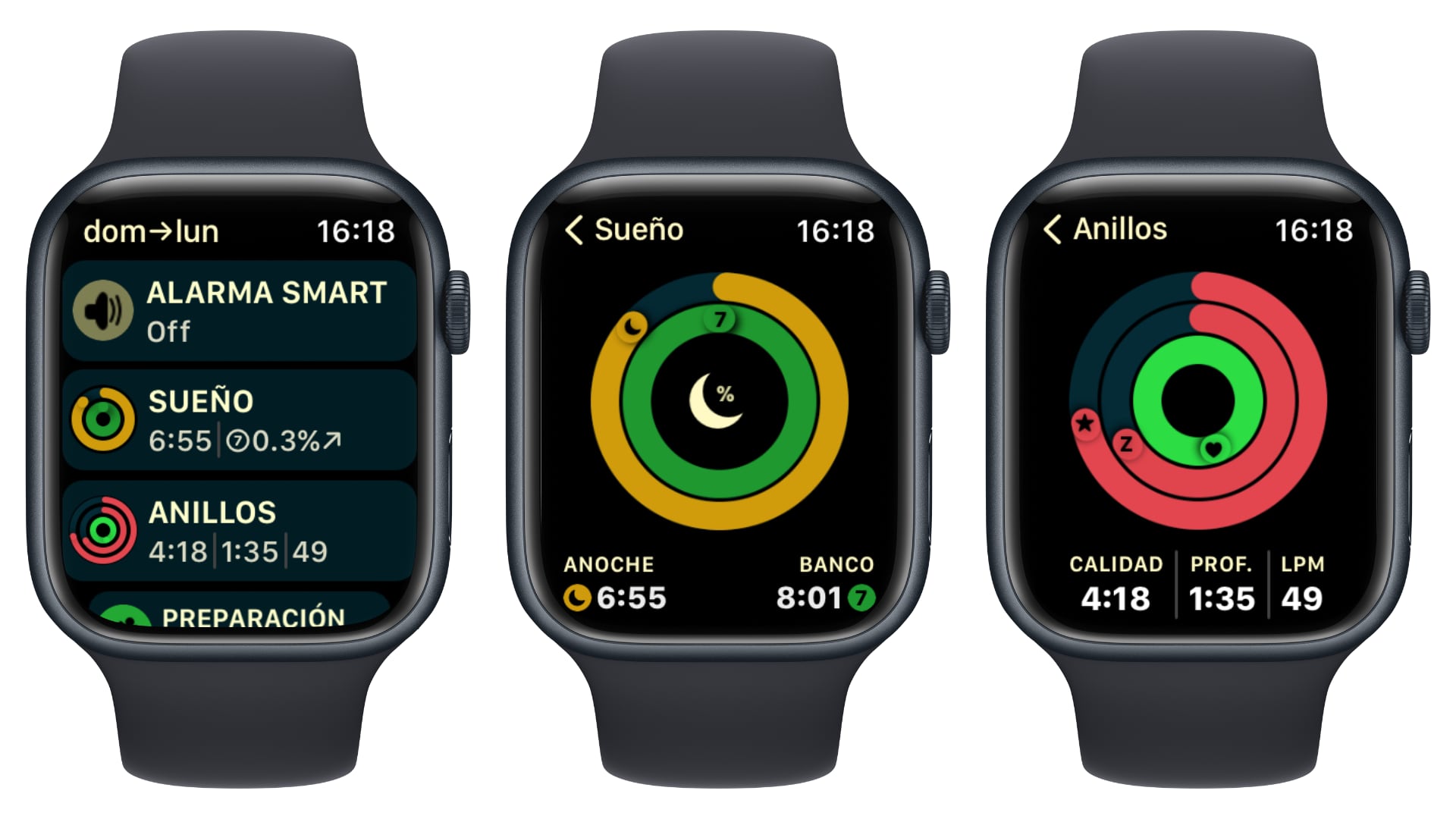 App AutoSleep medir sueño Apple Watch